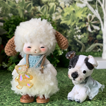 ＊もっふもふわんこなSET＊水色