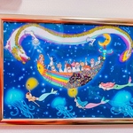 Let's enjoy space together(デジタルアート)