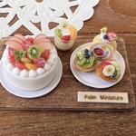 ＊palm miniature＊フルーツ盛り盛りケーキセット