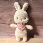 〖ﾎﾟｰｽﾞが選べる〗もっちりうさちゃん⋆あみぐるみ　