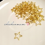 15mm　星型枠 激安♡25個400円♡　レジン、ピアス、アクセサリー