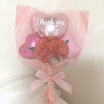 バルーンブーケ☆母の日カーネーション 【文字入無料】
