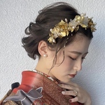 botanical h Pearl hair band