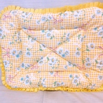 うさぎ♡フリルミニマット＊マーガレットイエロー