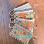 【ミニ】インド刺繍のファスナーポーチ【再販】