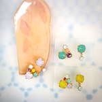 チビ寄せビジューのピアス  〜inspired by はるのにわ〜