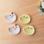 【ラッピング無料】ニワトリの箸置き・ひよこの箸置き（4個セット）