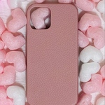 大人可愛い桜ピンク本革iPhoneケース