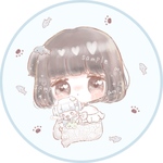 ふんわりアイコンイラスト(1名様用)(バストアップ)