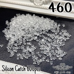 【460】キャッチ ピアスキャッチ シリコンキャッチ 15.2g 600個