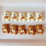 くまちゃん デコパーツ【10個】子供 キッズ ハンドメイド 