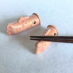 鯉のぼり箸置き２個セット（黒と紺）