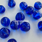 【SALE】23mm【2コ】ヴィンテージナゲットビーズ《サファイア》