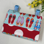 ♡クリップ付き♡移動ポケット♡オシャレ靴レッドドット♡