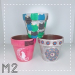 【M2】リメイク鉢2個セット