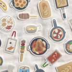 キャンプ飯　フレークシール