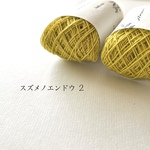 ⑲－2  雀野豌豆染め  20/3