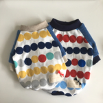 〈完成品〉ドットボーダーのトレーナー