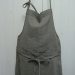 cotton/rinenのシンプルエプロン　（H82cm）