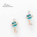 土星の鍵(788) ピアス/イヤリング/ノンホールピアス/樹脂ピアス