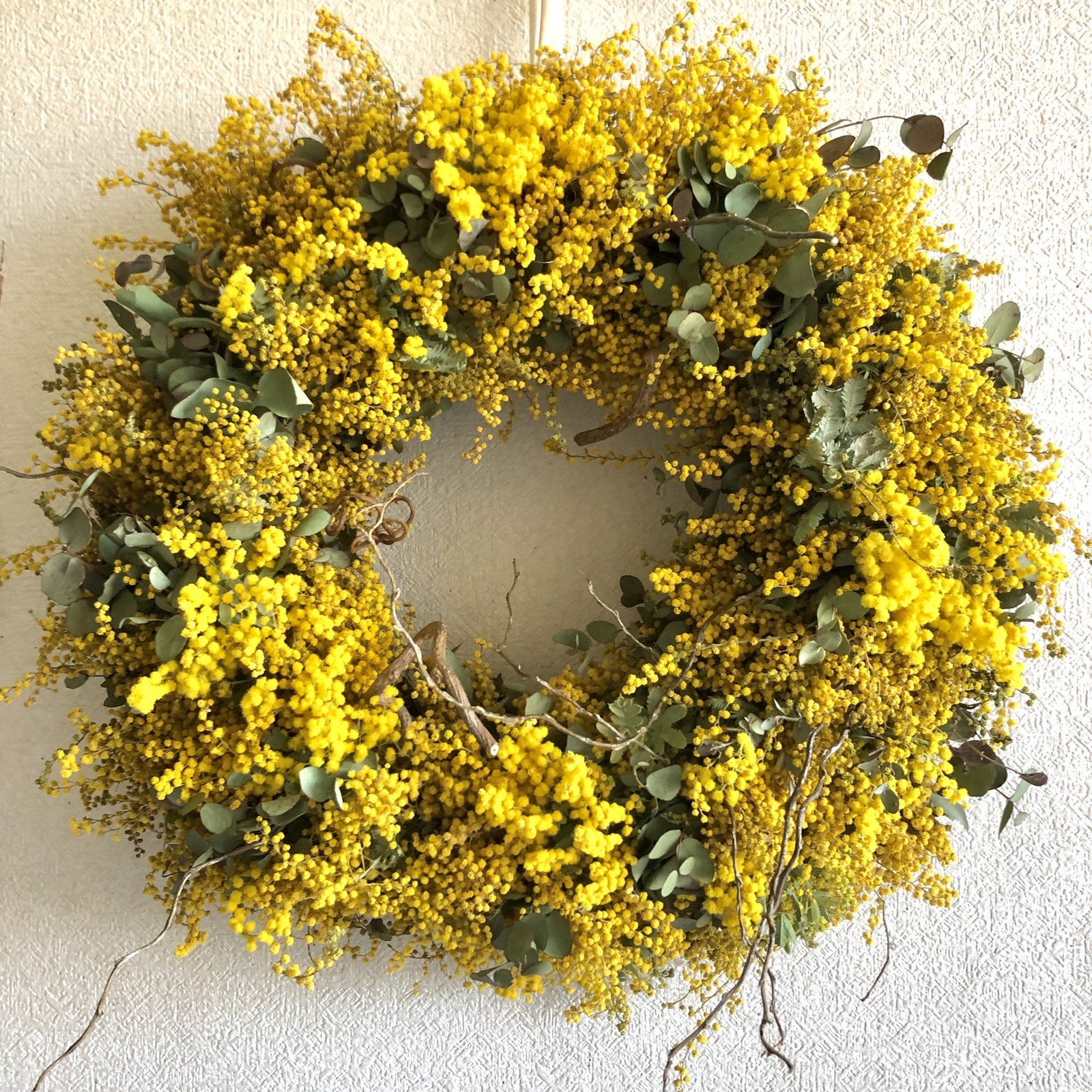 ミモザユーカリリース - naturalflowers | minne byGMOペパボ 国内最大 