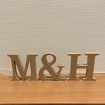 mnmuta様専用♡イニシャルオブジェ