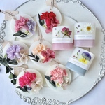 選べる！母の日　キャンドル＆プリザーブド  カーネーション アロマワックスサシェセット