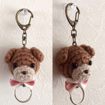 わんちゃんリールキーホルダーミニ