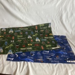 【ｋ様オーダー品】ランチョンマット★水族館図鑑Ｎ＆昆虫グリーン