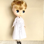 シャツワンピース　リカちゃん　ブライス　ピュアニーモ　22cmドール ドール服　アウトフィット