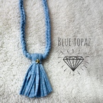 【blue topaz】幸せ授乳ストラップ