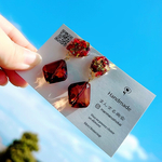 【アンティークローズ🌹】金属アレルギー対応サージカルステンレスピアス、イヤリング可