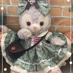ステラルー  Sサイズ  グリーン花柄ワンピース　ジェラトーニ のペアコスチュームや双子コーデも出品中