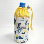 ＜もっと＊ことり＞ハシビロコウ柄ペットボトルホルダー　撥水加工