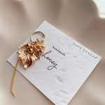 春のシンプルゴールド.イヤーカフ