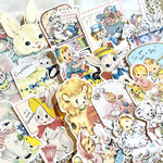 ❤️再販✖️20❤️今なら選べるおまけ付き❤️20枚❤️レトロアニマル＆ベビー❤️ダイカットいろいろセット