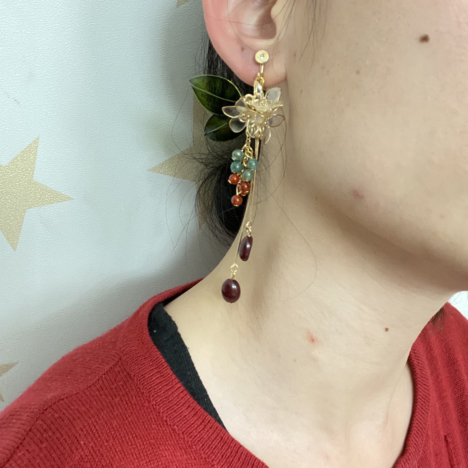 オーダーアクセサリー受付中(ディップアート♡ピアス/イヤリング