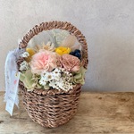 母の日の花かご
