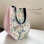 バルーンバッグ♡鳥さん＆Lavender
