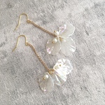 イヤリング/樹脂フック対応　大人シンプルピアス