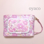 ラス1♫輸入ベッツィ メタリックピンク♥カビない！おしりふきポーチ