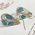 ピアス イヤリング 紫陽花