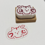 【オーダーメイド】ハムスター🐹の名前入り消しゴムはんこ🐾