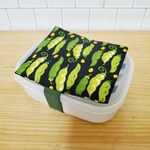 お弁当に！保冷剤ケース付き！お弁当箱ゴムバンド　ランチベルト