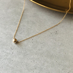 14kgf シンプル✴︎ゴールドボール✴︎ネックレス