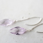 SILVER925 amethyst pierce[kgf3989]