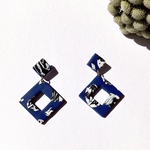 Safari square  ネイビーブルー