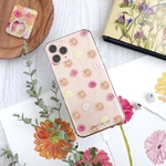 ガーベラのクリアスマホケース　全機種対応　iPhone12 iPhone13 Android対応