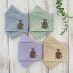 マスク　刺繡マスク　こども用マスク　カブトムシ