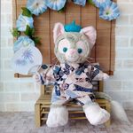 うちわ付き甚平（矢羽根） Sサイズ ジェラトーニ　浴衣